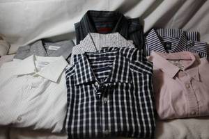 lot 99 image: Mens Clothes Dress shirts, see pictures