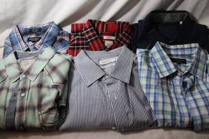 lot 53 image: Mens Clothes Dress shirts, see pictures