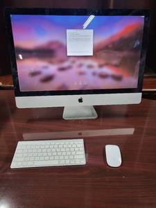 lot 9 image: iMac 27 LED 169 widescreen computer Model A1312