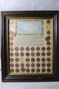 lot 134 image: Coins Collectors State Lincoln Pennies
