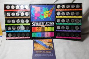 lot 140 image: Coins The Complete American Statehood Quarter Collection