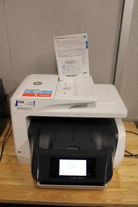lot 4 image: HP OfficeJet Pro 8720 Printer ( ink in lot 24 works with this printer)
