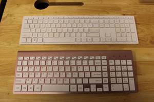 lot 31 image: (2) Wireless Keyboards, see pictures