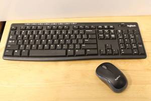 lot 34 image: Logitech Keyboard and Mouse