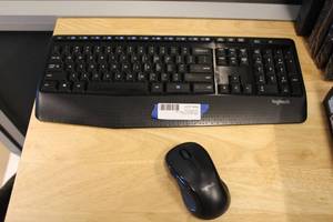 lot 46 image: Logitech Keyboard and Mouse