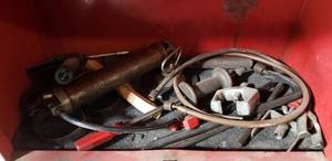 lot 16 image: Large Assortment of Tools on Bottom Shelf