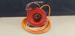 lot 39 image: Reelcraft Model 4625 OLP Spring Return Hose Reel wHoses