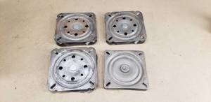lot 47 image: Lot of 4, 6 12  Ball Bearing Seat Swivels