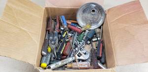 lot 64 image: Box of Misc. Tools