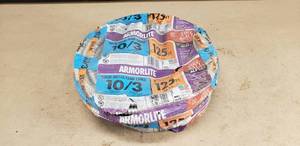 lot 82 image: Roll of Armorlite 103 Aluminum MC Cable