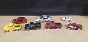 lot 95 image: Lot of 6 Diecast Cars & Trucks. Sunnyside, Maisto & More