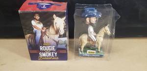 lot 98 image: Texas Rangers Rougned Odor Rougie & Smokey Bobblehead