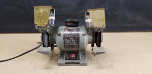 lot 111 image: Craftsman 6 Bench Grinder, 13 HP, Tested