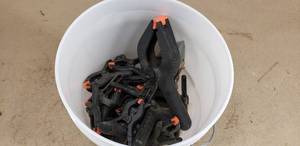 lot 148 image: Lot of Misc Sized Clamps.  Approx 30 Pieces