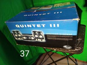 lot 1 image: KLIPSCH QUINTET 3 FIVE SPEAKER SETUP