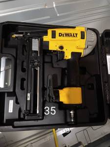 lot 35 image: DEWALT PNEUMATIC NAIL GUN