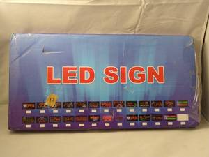 lot 17 image: LED SIGN
