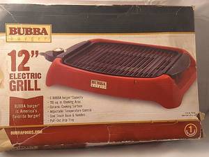 lot 7 image: BUBBA BURGER 12 ELECTRIC GRILL