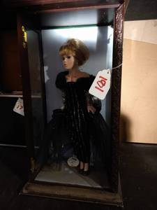 lot 181 image: BK Collectables Porcelain doll