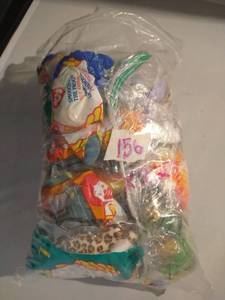 lot 156 image: McDonalds Ty kids toys in packing