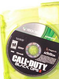 lot 73 image: XBOX 360 CALL OF DUTY BLACK OPPS 2