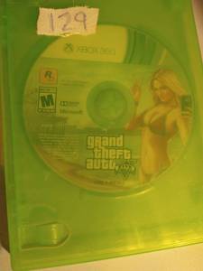 lot 129 image: X BOX 360 GRAND THEFT AUTO V