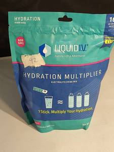 lot 92 image: LIQUID I.V. HYDRATION MULTIPLIER ELECTROLYTE DRINK MIX