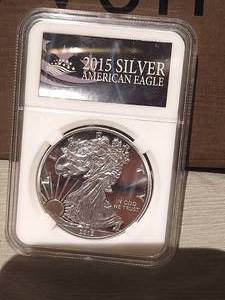 lot 56 image: Coin (American Eagle Silver 1oz 2015)