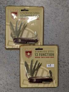 lot 12 image: Lot of 2 - Arrow Swiss Army Knife - NEW