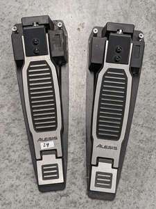 lot 24 image: Lot of 2 - Alesis RealHat Drum Pedal Continuous