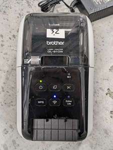 lot 32 image: BROTHER QL-810W High-Speed Professional Label & Postage Printer for PCMac