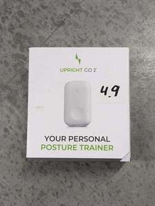 lot 49 image: Upright GO 2 Back Posture Trainer and Corrector Device w Pads