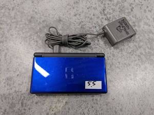 lot 55 image: Nintendo DS Lite USG-001 Blue & Black Handheld System