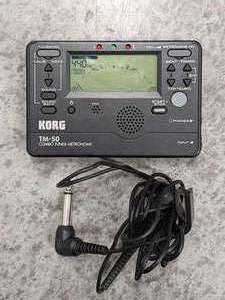 lot 58 image: KORG TM-50 COMBO TUNER METRONOME