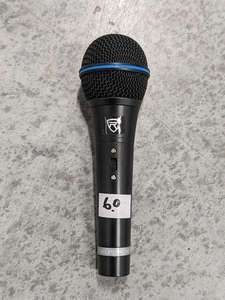 lot 60 image: Rockville RMM-XLR Dynamic Cardioid Professional Metal Microphone