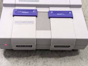 lot 63 image: Super Nintendo Entertainment System SNES Console SNS-001