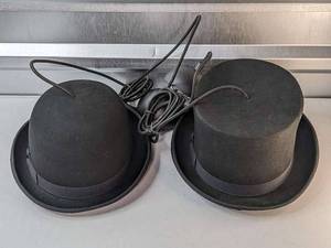 lot 85 image: Innermost Jeeves & Wooster Bowler Tall Hat Ceiling Light Pendant Lamp