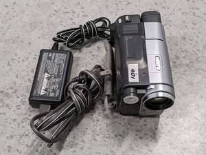 lot 100 image: SONY DCR-TRV280 Digital Video Camera Recorder Made In Japan w Charger