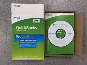 lot 104 image: intuit quickbooks desktop pro 2009 for PC Window XP or Vista