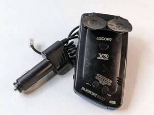 lot 116 image: Escort Passport 8500 X50 Radar & Laser Detector w Blue Display