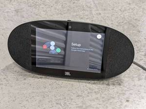 lot 159 image: JBL -Link View- Wireless Speaker - 8 HD Display with Google Assistant - Black