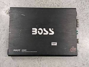 lot 160 image: BOSS Audio Systems R2000M Monoblock Car Amplifier - 2000 Watt Amp