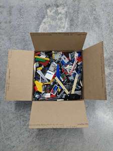 lot 163 image: 10 lb Pounds Bulk Lot Assorted Loose Genuine LEGO Bricks No minifigures