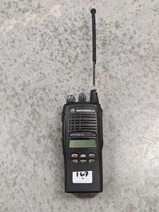 lot 167 image: Motorola HT1250 LS UHF AAH25RDH9DU5AN Two Way Radio - No Charger