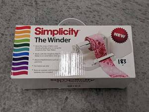 lot 183 image: SIMPLICITY THE WINDER Companion Piece to BIAS TAPE MAKER (not included) - NEW