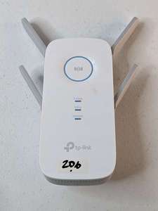 lot 206 image: TP-Link - AC2600 Wi-Fi Range Extender RE650 - White