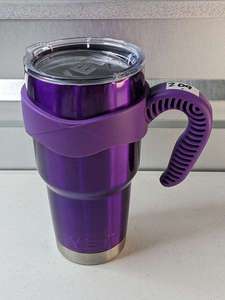 lot 209 image: YETI Rambler 30 oz Stainless Steel Vacuum Insulated Tumbler - Purple