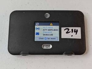 lot 214 image: Netgear AirCard 779S  Mobile WIFI Hotspot  4G LTE  AT&T