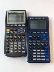 lot 220 image: Texas Instruments TI-81 & TI-83 Graphing Calculator