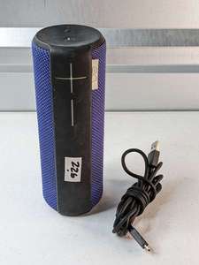 lot 226 image: Logitech Ultimate Ears Boom S-00122 Wireless Bluetooth Speaker